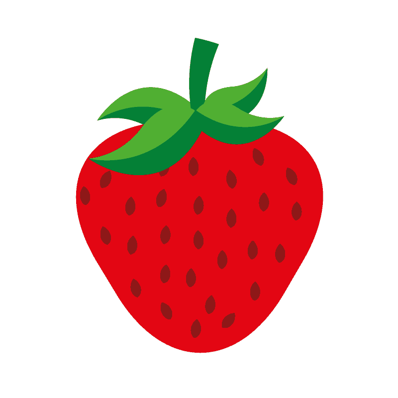 Erdbeer Icon Circled